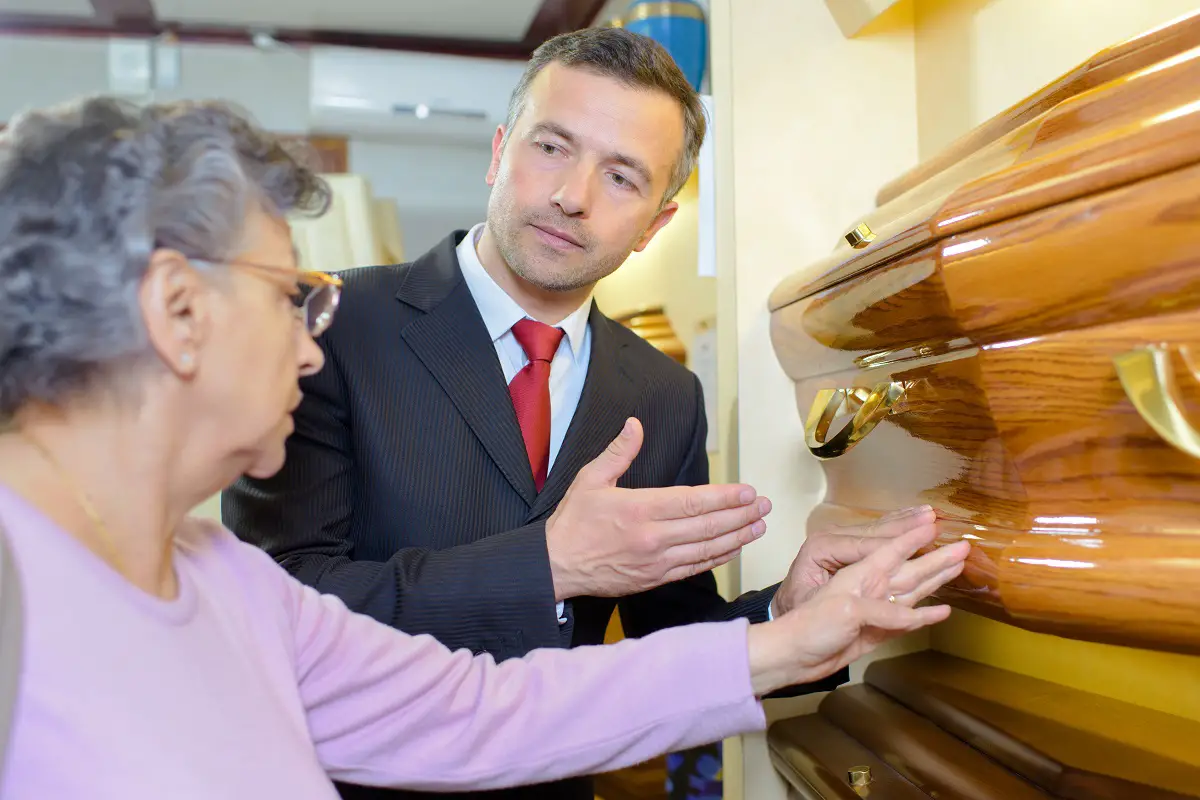 Deciding on a coffin