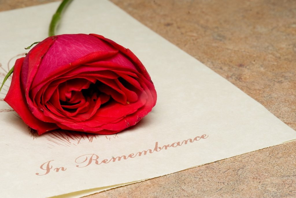 Funeral programs to remember