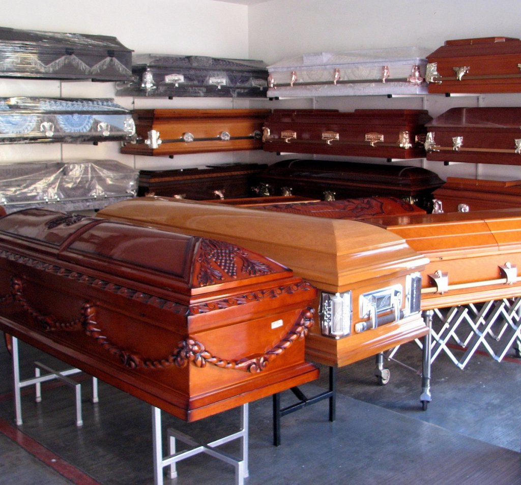 Luxury casket options