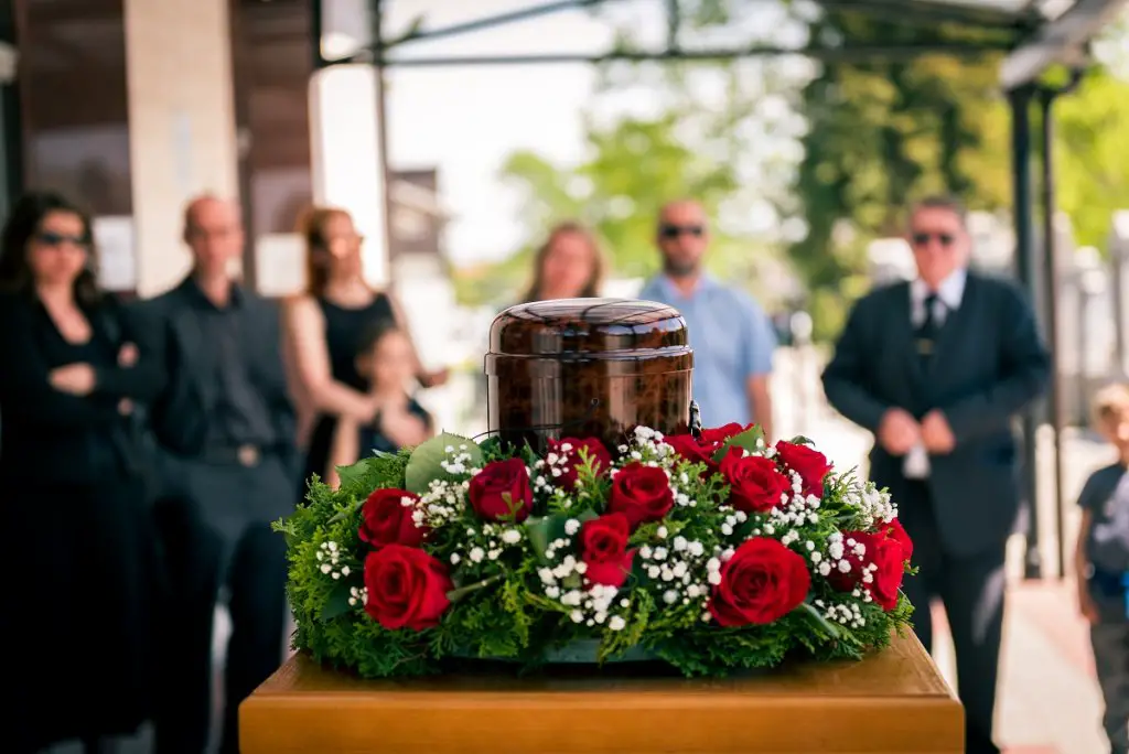 Memorial service after cremation