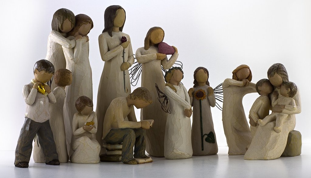 Willow Tree figurines for loss of a daughter