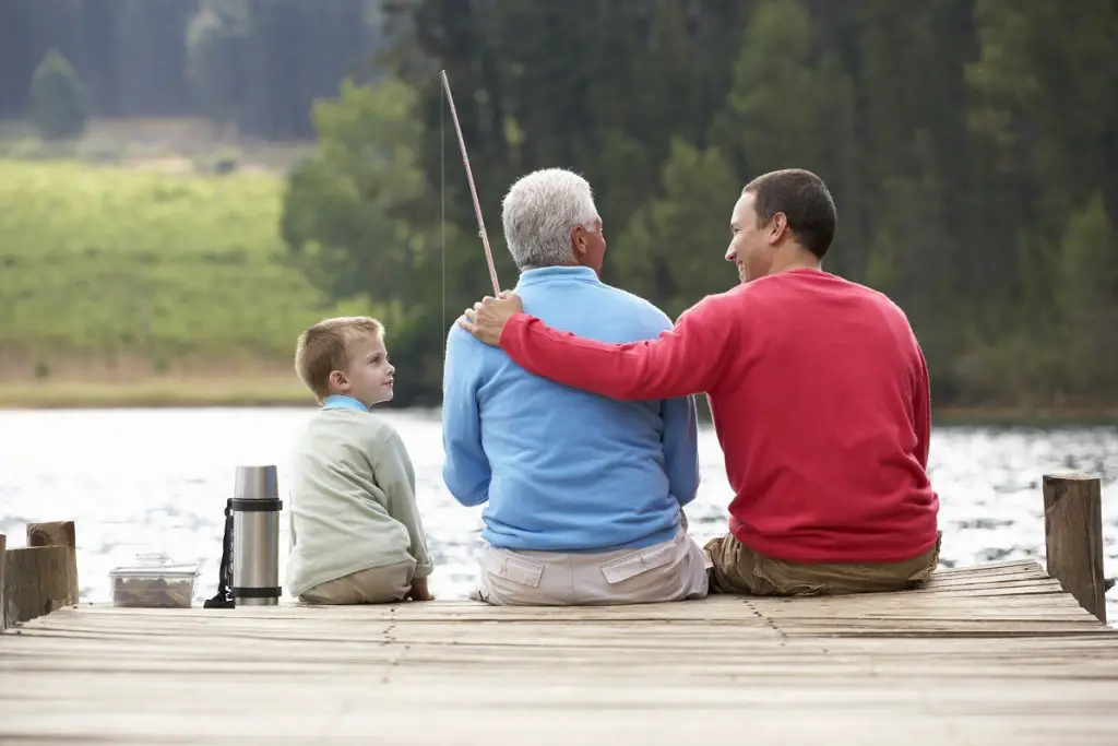 poems about fishing with dad